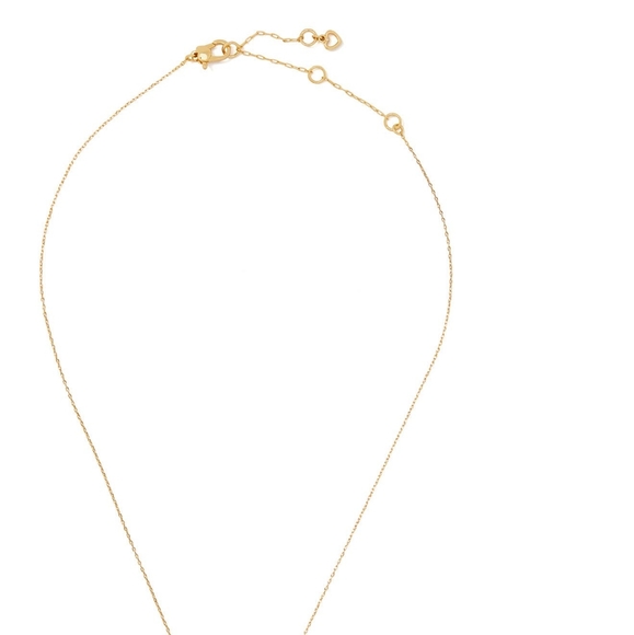 NEW Kate Spade Duo Prong Pendant Necklace - Picture 3 of 6
